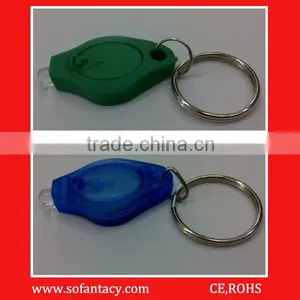 Promotional Branded Led Flashlight Keychain With UV 395nm thumbnail-5