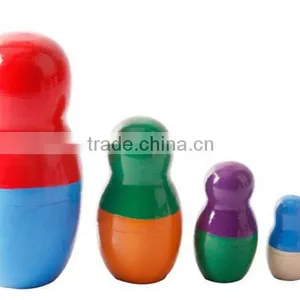 Kinds Nesting Doll Wooden Decoration thumbnail-2