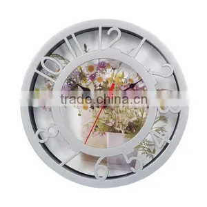 Fields and Gardens Plastic Clock thumbnail-1