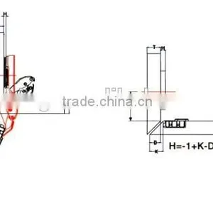 125degree of Opening 35mm Furniture Concealed Hinge thumbnail-2