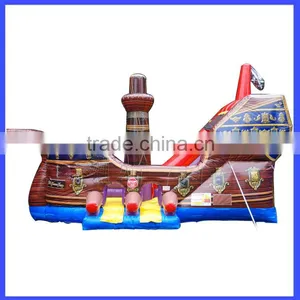 New Design Inflatable Bouncer Pirate Ship, Inflatable Jumping Bouncer thumbnail-4