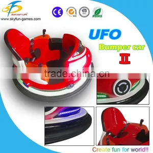 UFO Rechargeable Bumper Car With Laser Shooting Interactive Games Machine for Parks Ride thumbnail-4