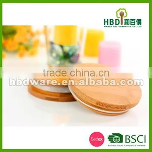 High Quality Wooden BAMBOO Lid For Storage Jar thumbnail-1