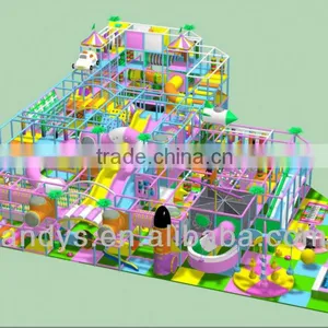 Colorfull and Safty Soft Playground-naughty Castle thumbnail-1