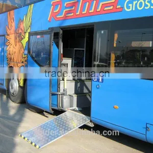 EWR Series Electric Wheelchair Ramp for Bus With CE Certificate thumbnail-3