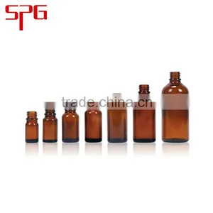 Amber Dropper Dispensing Bottles DIN 18mm thumbnail-1