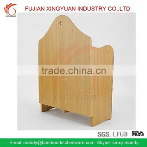 Bamboo Kitchen Utensil Caddy, Bamboo Utensils Drying Holder thumbnail-3