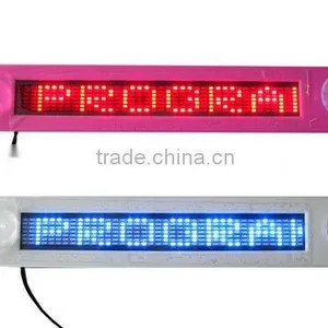 7*40 Dots Hot Sale 7 Segment Red Taxi Top Led Display Xxx Com thumbnail-3