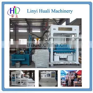 Italy QT4-15B Medium Size Fully Automatic Hydraulic Interlocking Vibrated Block Making Machine Price thumbnail-2