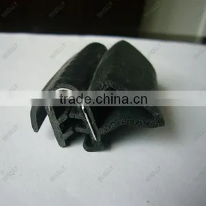 High Quality OEM Rubber Edge Seal of Sheet Metal Rubber Seal Parts thumbnail-1