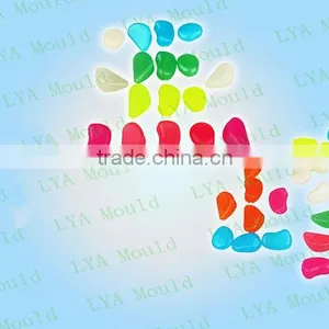 Colorful Gardon Glow Stone/garden Decoration Stone thumbnail-3