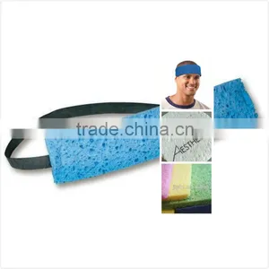 2014 Super-absorbent Customizable Sponge Sweatbands thumbnail-1