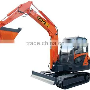 1.8 Ton Rubber Crawler Excavator thumbnail-1