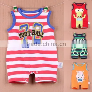 Sleeveless Leotard Boxer Romper Kaidang Siamese Vest Summer Climbing Clothing 0-2 Years thumbnail-1