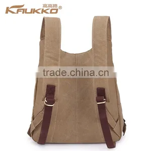 High Quality Canvas Shoulder Bag Convert to a Backpack From a Shoulder Bag Canvas Tote Bag for Girls thumbnail-4