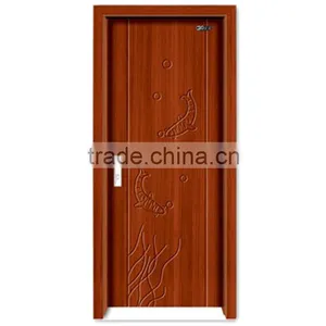 Factory Price Pvc Plastic Interior Door With Various Designs thumbnail-1