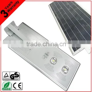 High Power Newest Design Solar LED Street Light All In One LED Light For Garden thumbnail-1