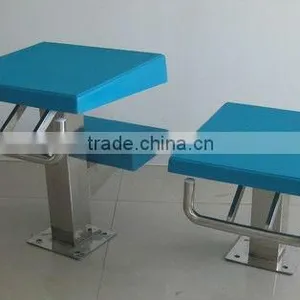 Fiberglass Olympic Swim Pool Starting Block thumbnail-1
