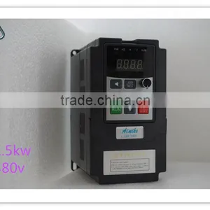1.5kw 3 Phase 380v/400v/415v 50hz/60hz Variable Frequency ac Drive thumbnail-1
