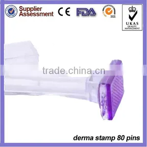 80 Needles Derma Stamp Titanium Skin Roller Company,others 12/35/40 Needles thumbnail-1