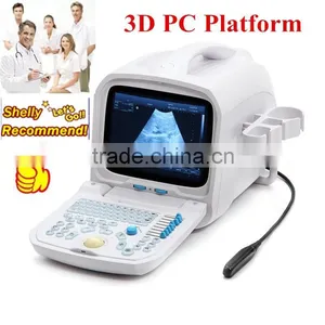 CE Mark Medical Equipment Portable Ultrasonic/Cheapest Ultrasounic Scanner/Machine 3.5Mhz Multi-frequency Convex Probe-Shelly thumbnail-1