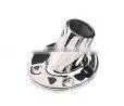 Stainless Steel Round Bases 60 Deg Rail Fitting 1" thumbnail-1