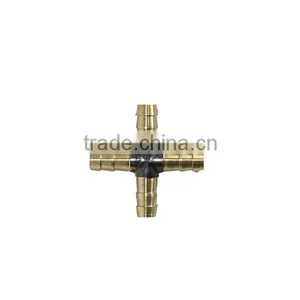 3-way/4-way Brass Connector Outside Diameter of 8mm thumbnail-3