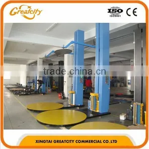 Professional Horizontal Stretch Wrapping Pallet Shrink Wrap Machine thumbnail-5