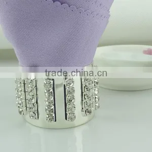 Made in China New Design Wholesale Rhinestone Napkin Rings for Wedding thumbnail-4