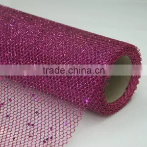Beautiful Gold Stamping Organza Fabric 009 thumbnail-2