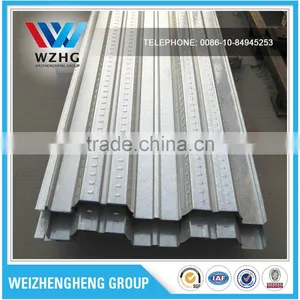 Low Price Zinc Coated Floor Decking Sheet/floor Steel Plate /Galvanized Steel Plate thumbnail-1