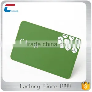Custom Panton Color Printed Laser Out Metal Visiting Card thumbnail-2