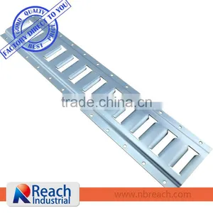 Galvanized 5' Slotted E Track Rail thumbnail-1