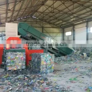 Engineers Available to Service Machinery Overseas After-sales Service Provided Pet Bottle Scrap Press Baler Machine thumbnail-1