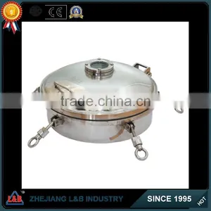 Circular Type YAA Pressure Manhole Covers With Sight Glass thumbnail-2