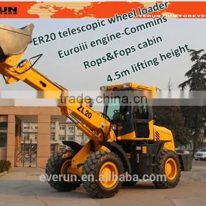 EVERUN Telescopic Forklift Bucket Loader With Telescopic Arm ER2000 thumbnail-2