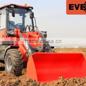 ER10 Everun Brand New Radlader 1.0 Ton CE Certificated With Pallet Forks thumbnail-2