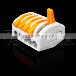 Wago Electrical Screw Pcb Terminal Block Connector,push Type Spring Speaker Terminal Connector,wire Terminal Clip thumbnail-4