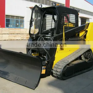 Skid Steer Loader(1200kg+75hp+0.5m3+Imported Hydraulic System+Closed Cabin) thumbnail-1
