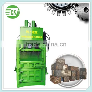 Wasted Clothing Recycling Vertical Hydraulic Compactor thumbnail-4