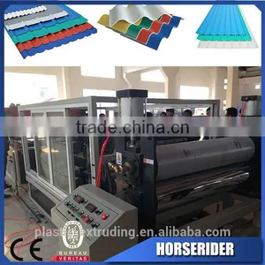 Newest Stype Plastic Roof Tile Sheet Plate Production Line Factory thumbnail-4
