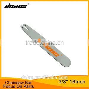 MS250 Chainsaw Spare Parts 16 Inch 3/8 Pitch 56 Sections Laminated Chain Saw Guide Bar thumbnail-1
