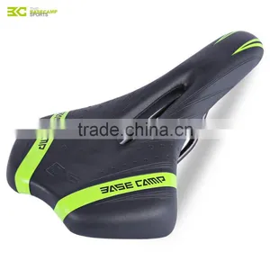BaseCamp Bicycle MTB Cycling 3D Leather Ride Cushion Mat Prolong Bicycle Saddle Hollow Bike Seat thumbnail-1