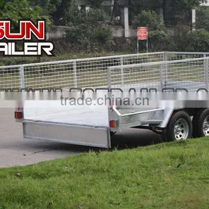 2016 Best Selling Fully Weled Tandem Cage Trailer 10x6/12x6 thumbnail-2