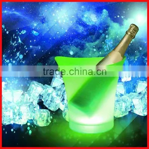 LED Colour Changing Ice Bucket Champagne Wine Drinks Cooler Retro Party Xmas thumbnail-6
