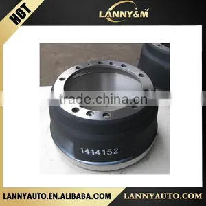 Heavy Duty Truck Parts Brake System Brake Drum for Scania 1414152 thumbnail-1