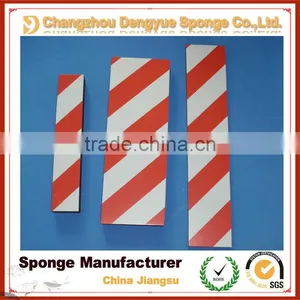 Red-White Flat Panel Garage Wall/bumper Car Door Edge Protector Foam thumbnail-3