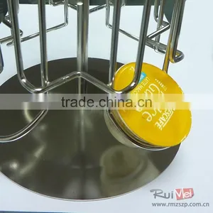 Useful Spinning Coffee Capusual Display Stand thumbnail-3