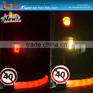 Led Light Guidepost/led Plastic Road Mark /led Waterproof Traffic Signal and Sign /solar Powered Led Traffic Sign thumbnail-3