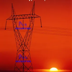 MEGATRO 220kv Transmission Line ZB4 Horizontal Type Suspension Tower thumbnail-1